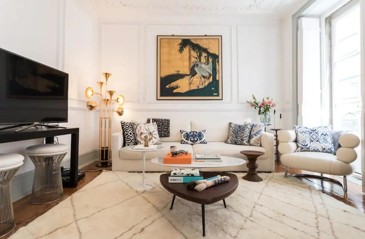 アパート リスボンBeautiful And Stylish 5Br In The Heart Of Chiadoアパートメント